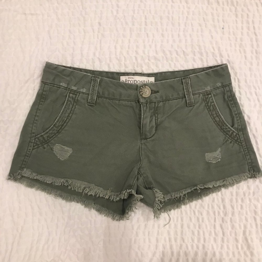 Green Shorts || Size 0